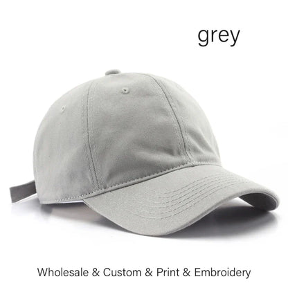 Custom Baseball Cap Wholesale Embroidery Print Cotton Hat