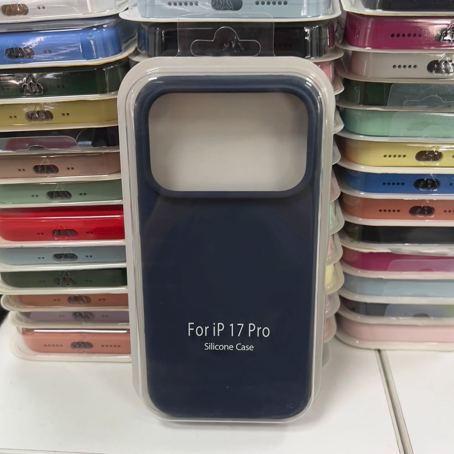 Official Liquid Silicone Skin Feel Case Iphone 17air 14 15 16 17 Pro Max Solid Candy Colour Color