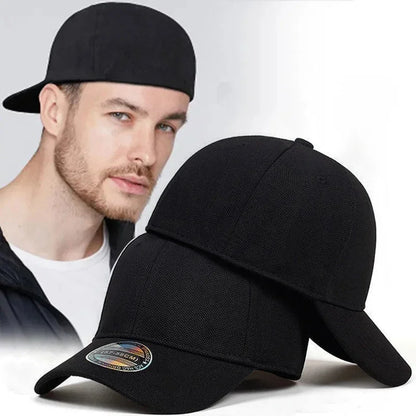 Fitted Baseball Cap – Breathable Mesh Sports Hat for Men