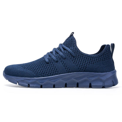 Men's Breathable Mesh Sneakers Lightweight Running Shoes Plus Size