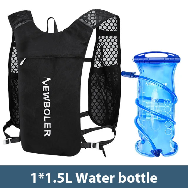 Newboler Trail Running Hydration Vest Backpack – Ultralight Breathable Marathon Pack