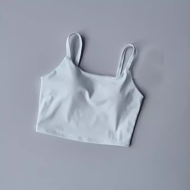 Women's Push-Up Sports Bra with Fixed Removable Pads