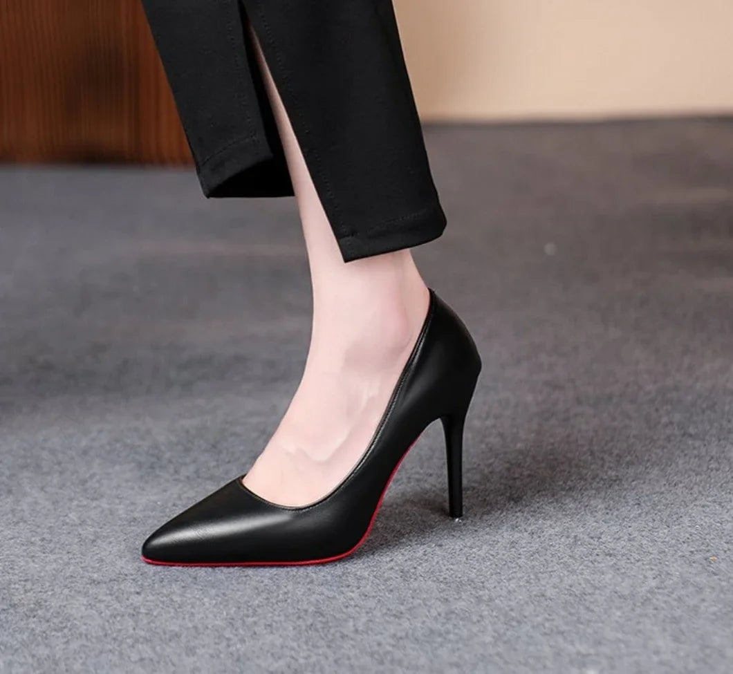 Red Bottom Women Heels – Classic Patent Leather Stiletto Pumps
