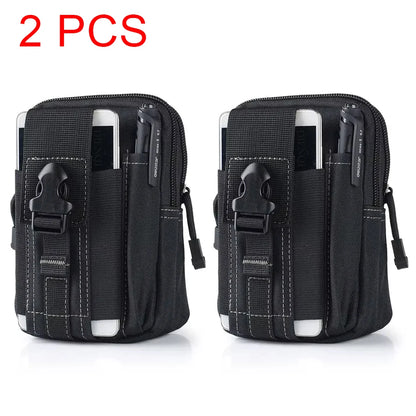 Tactical Molle Waist Bag Phone Pouch Belt Fanny Pack