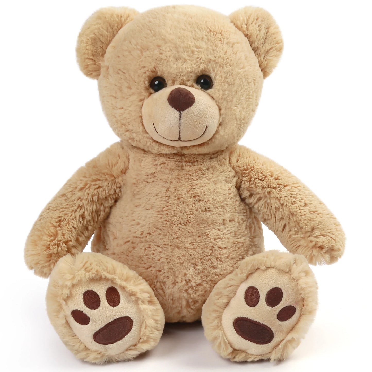 Teddy Bear Stuffed Animal – 12" Cute Plush Brown Bear Toy