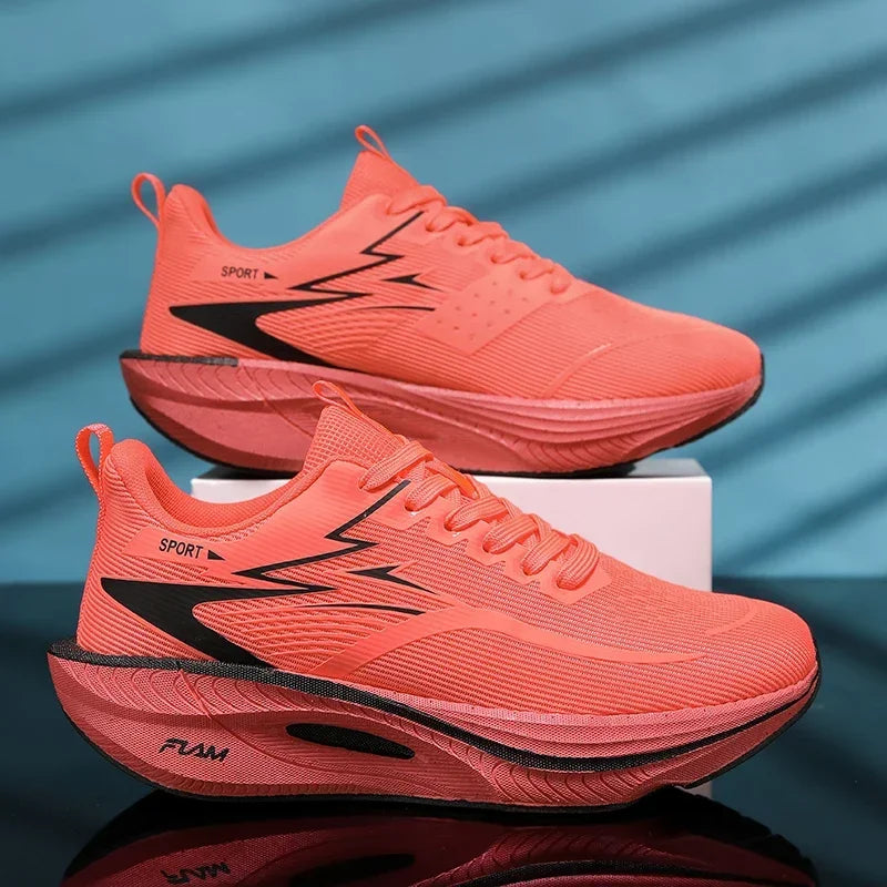 Mesh Running Sneakers – Unisex Sport Shoes with Cushioned Sole