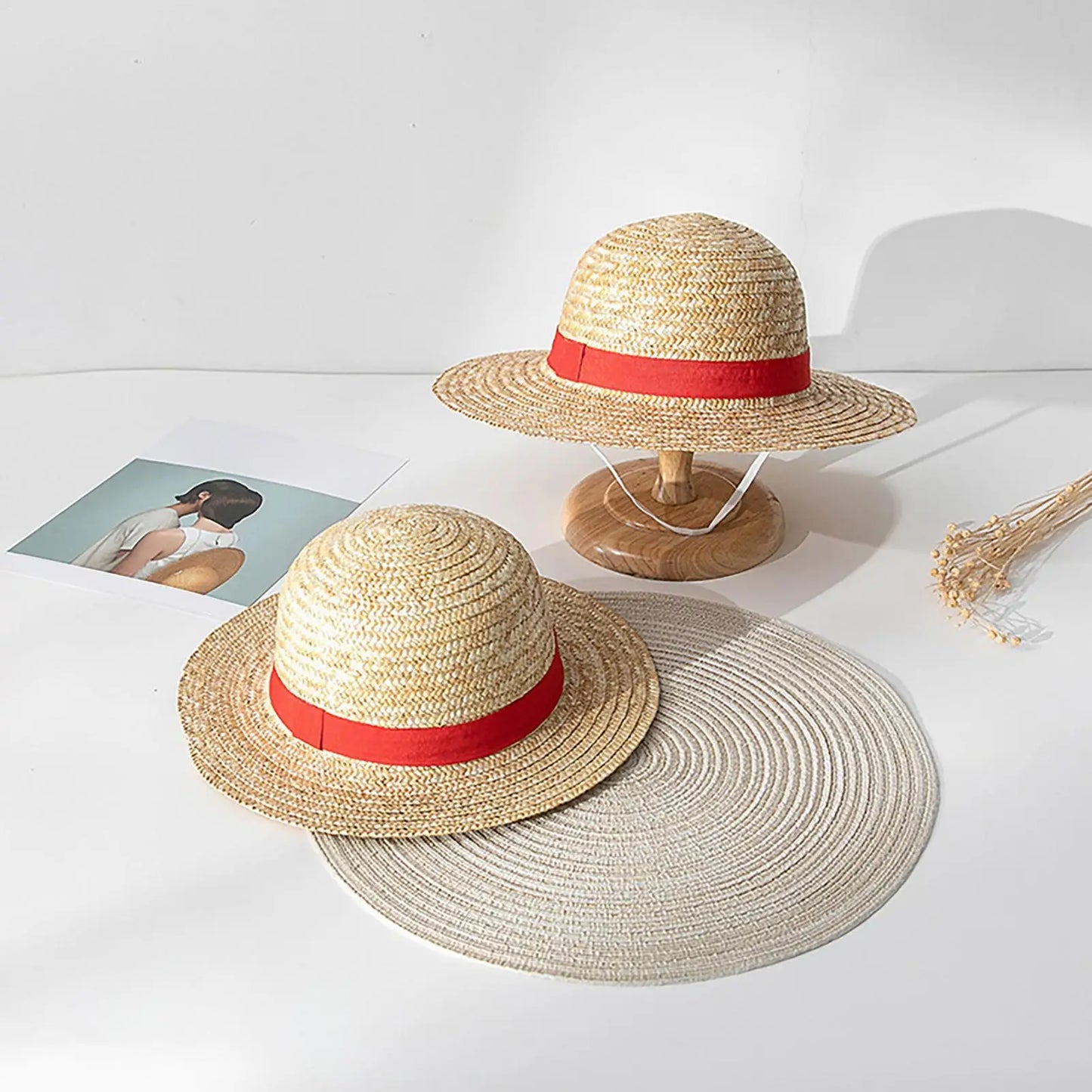 Luffy Straw Hat – One Piece Cosplay Costume Prop