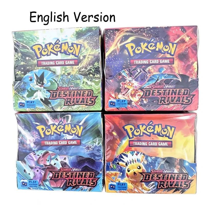288pcs English Version Pokemon Tcg Scarlet Violet Destined Rivals Classics Booster Box Trade Card 36