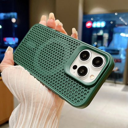 Magnetic Magsafe Cooling Breathable Shell Case Iphone 16 15 14 13 12 Pro Max Plus Shockproof Heat