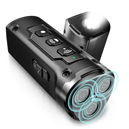 Ultrasonic Dog Repeller – Rechargeable Anti-Bark Training Device with LED