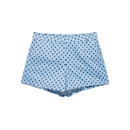Women's Polka Dot Jacket & Shorts Set