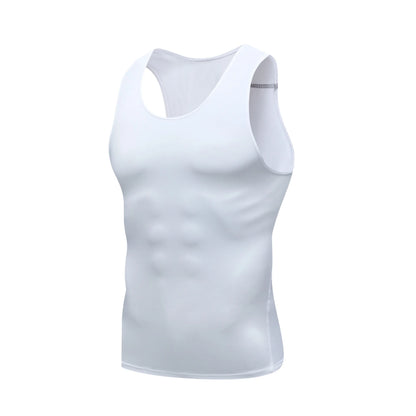 Men's Compression Tank Top – Quick-Dry Sleeveless Gym Vest