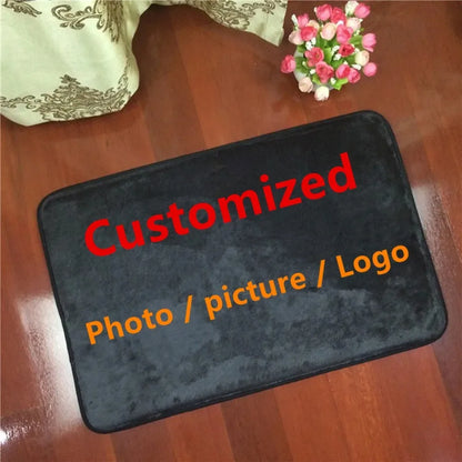 Custom Printed Rug – Personalized Area Rug with Your Photo, Text, or Logo