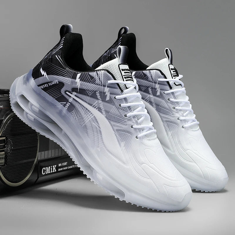 Men's Air Cushion Sneakers – Stylish Non-Slip Athletic Running Shoes