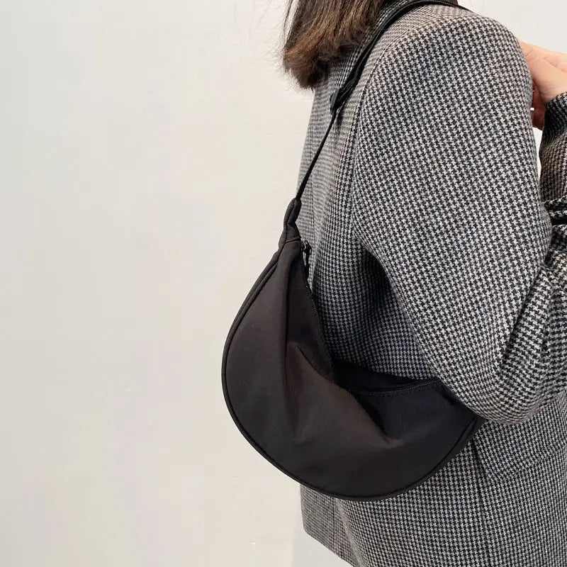 Crossbody Shoulder Bag – Casual Lightweight Crescent Messenger Bag
