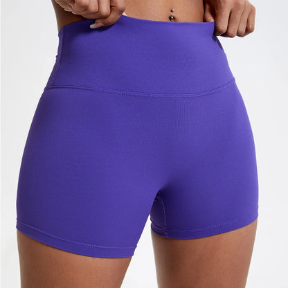 High-Waist Butt Lift Sports Shorts – Slim Fit Running & Cycling Shorts for Women