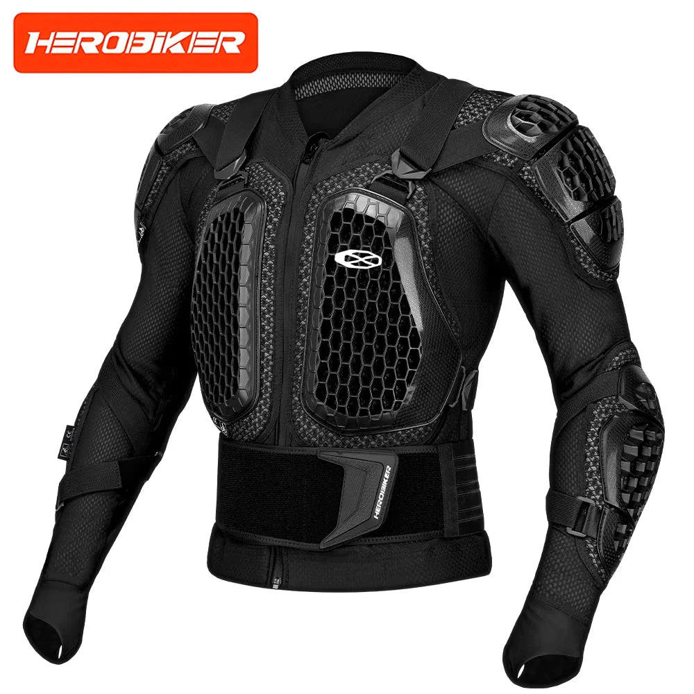 Motorcycle Full Body Armor Jacket – Motocross Protection Gear