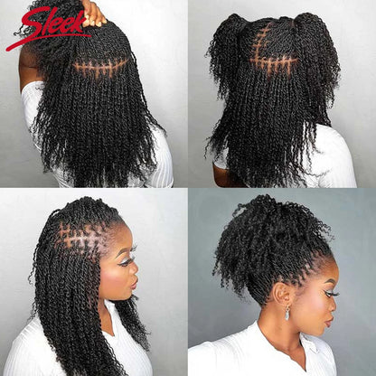 Sleek Afro Kinky Bulk Human Hair Braiding Twist Peruvian Qvr Remy Dreadlock Natural Color African