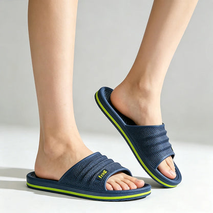 Pmoiste Soft Eva Bathroom Slippers Men Comfortable Designer Light Living Room Shoes Slip-On Not Slip