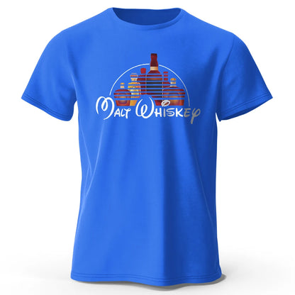 Malt Whiskey Graphic T Shirt Oversized Cotton Tee