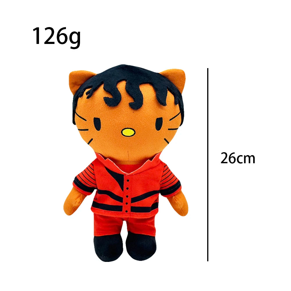 Hip-Hop Cat Plush Toy Doll – Rapper Style Stuffed Animal