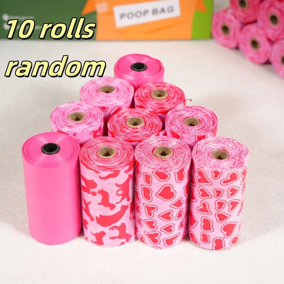 Dog Poop Bags – Thick Leakproof Pet Waste Bags, 3/6/10 Rolls
