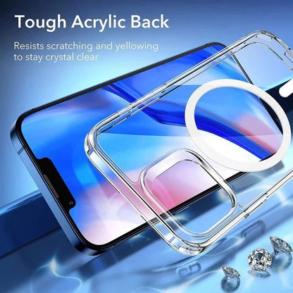 Magnetic Original Magsafing Case Iphone 13 15 12 11 14 16 Pro Max Mini X Xs Xr Plus Se Silicone