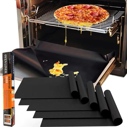 Non-Stick BBQ Grill Mat & Oven Liner – Reusable