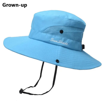 Wide Brim Sun Hat – Foldable Outdoor UV Protection Hat