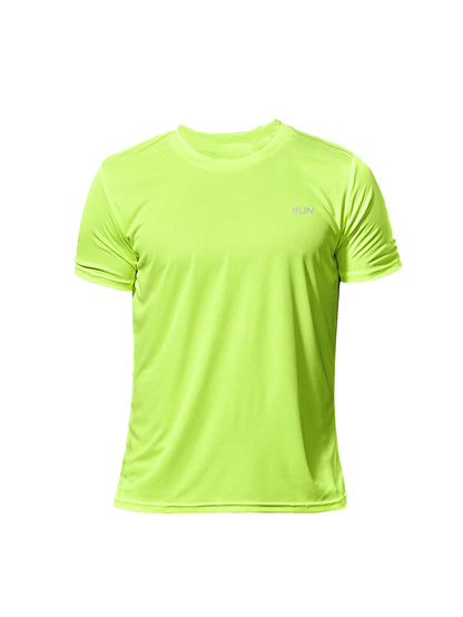 Men's Quick-Dry Running T-Shirt – Lightweight Athletic Sports Tee