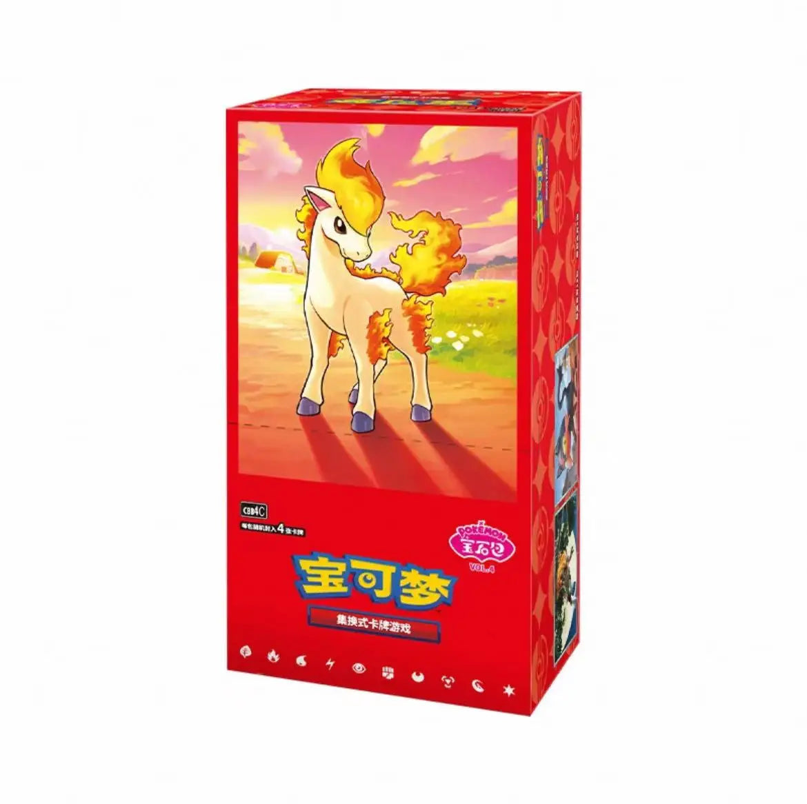Stock Pokemon Gem Pack Vol 4 Booster Box Simplified Chinese 5 Gempack Vol4