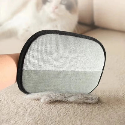 Pet Hair Remover Glove – Double-Sided Deshedding Brush for Dogs & Cats