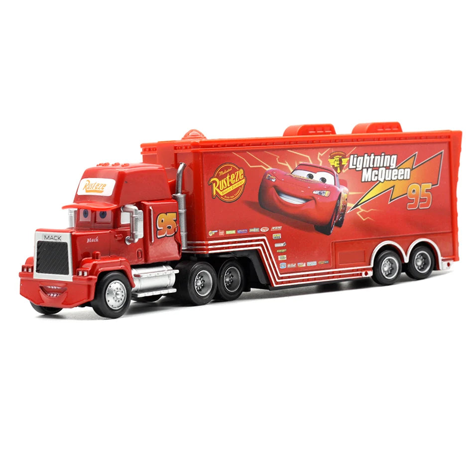 Pixar Cars Die-Cast Toy – Lightning McQueen, King & Ramirez