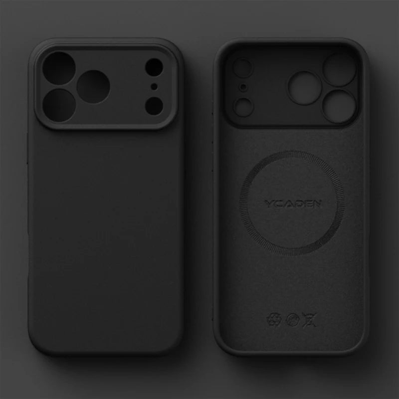 Original Liquid Silicone Magnetic Phone Case Iphone 17 16 15 14 13 12 Pro Max Plus Air Magsafe
