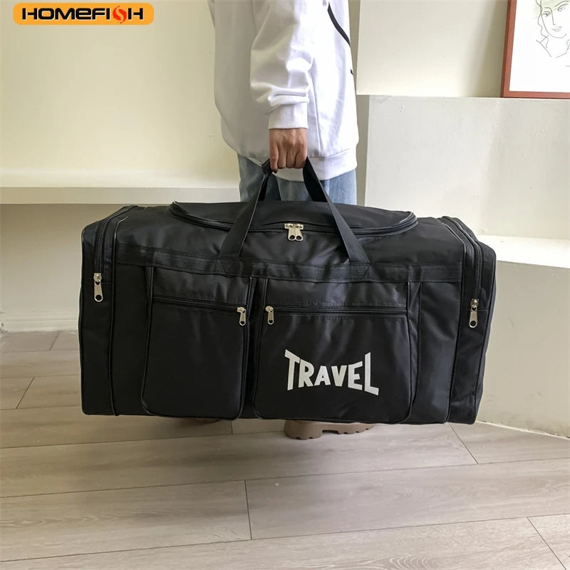 Large Capacity Foldable Travel Duffle Bag – Waterproof & Wear-Resistant
