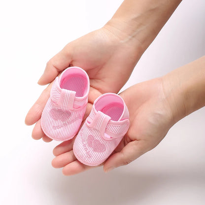Baby Soft Sole Shoes – Newborn & Infant First Walker Crib Shoes