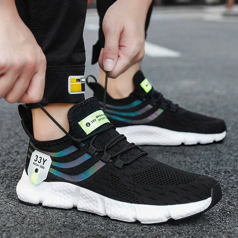 Lightweight Breathable Sneakers – Unisex Running & Casual Shoes