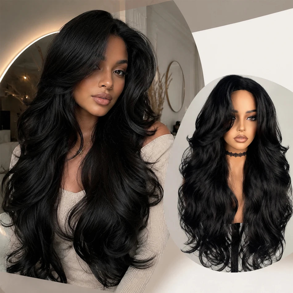 Body Wave HD Lace Front Wig – 13x4 Human Hair Natural Black