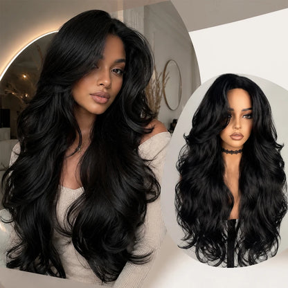 Body Wave HD Lace Front Wig – 13x4 Human Hair Natural Black