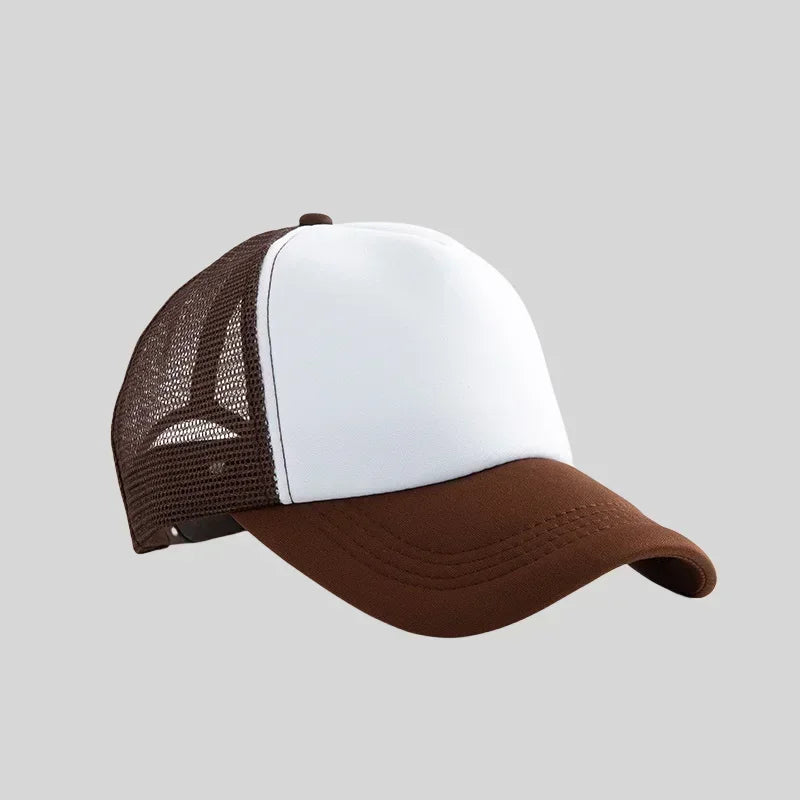 Custom Logo Trucker Hat – Personalized Mesh Baseball Cap
