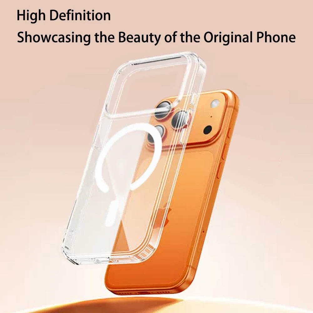 Magesafe Phone Case Iphone 17 16 15 14 13 12 11 Pro Max Air Plus Magnetic Wireless Charge