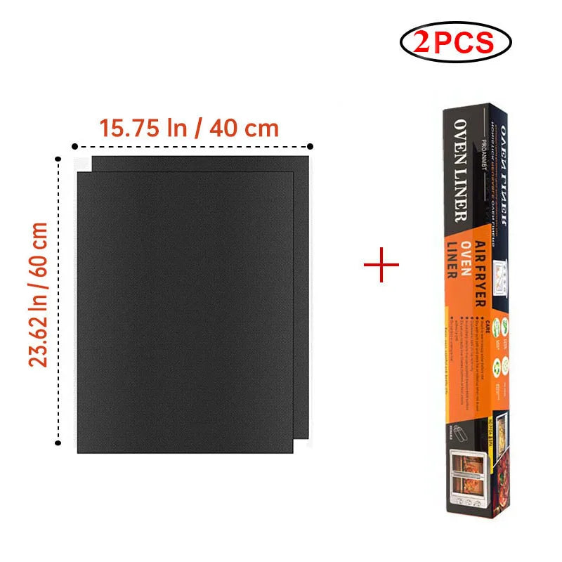 Non-Stick BBQ Grill Mat & Oven Liner – Reusable