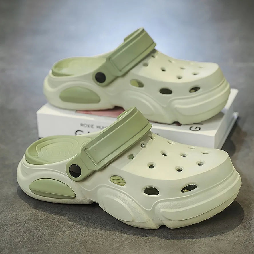 Men's EVA Clog Sandals – Chunky Platform & Adjustable Strap