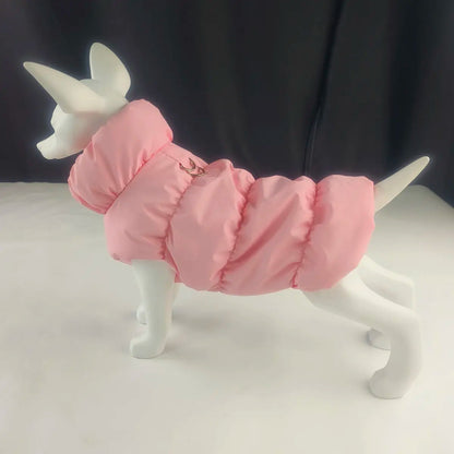 Pet Winter Puffer Jacket – Dog & Cat Insulated Coat