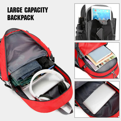 Hiking Backpack 40L Waterproof Lightweight Outdoor Daypack for Men & Women
