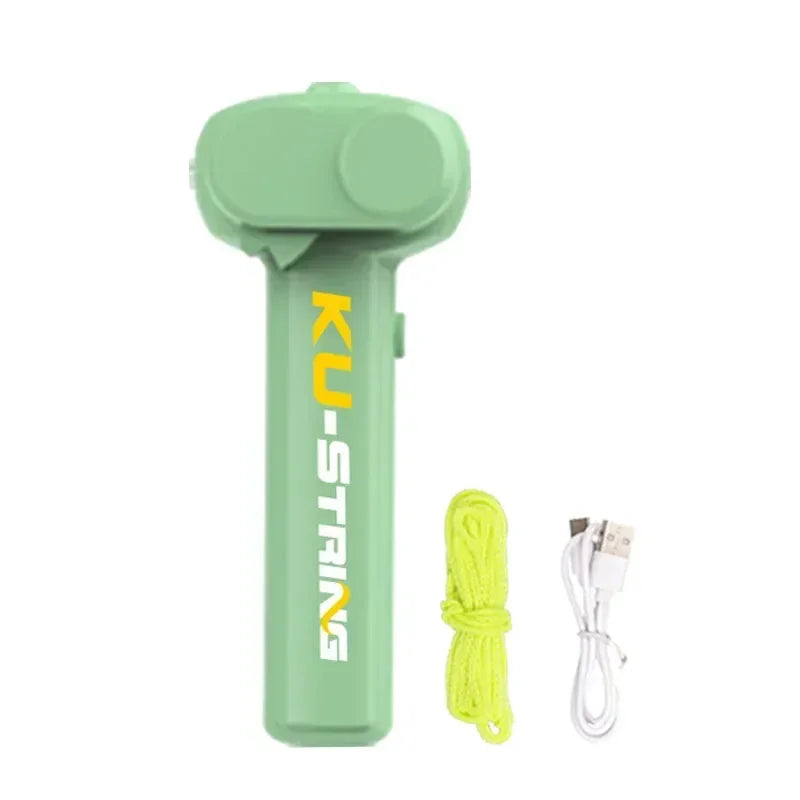 Glow in the Dark String Launcher Toy – Luminous Light-Up Rope Handheld Kids Party Toy
