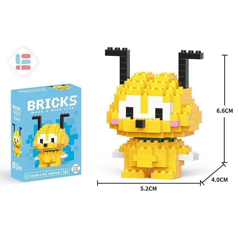 Disney Tsum Tsum Mini Building Blocks – Cartoon Micro Brick Figures