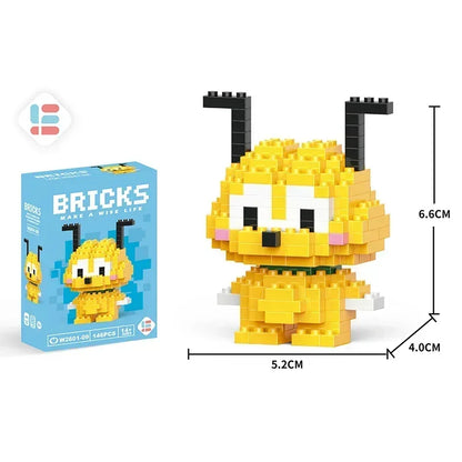 Disney Tsum Tsum Mini Building Blocks – Cartoon Micro Brick Figures