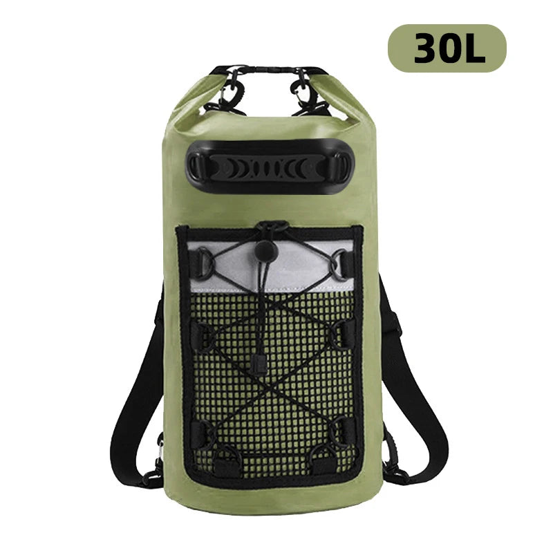 Waterproof Dry Bag Backpack 20L / 30L – PVC Roll-Top
