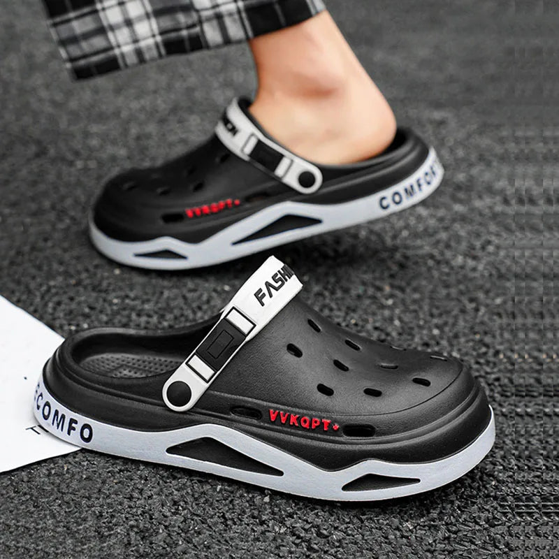 Men's EVA Garden Clogs – Lightweight Hole Shoes & Beach Sandals